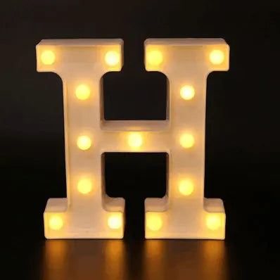 LED Stylish Alphabetic Lettering Lights