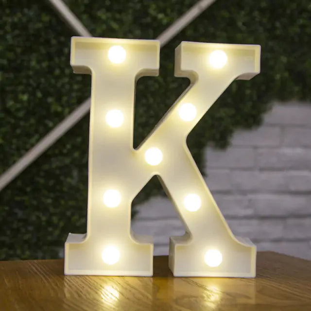 LED Alphabet Letter Lights