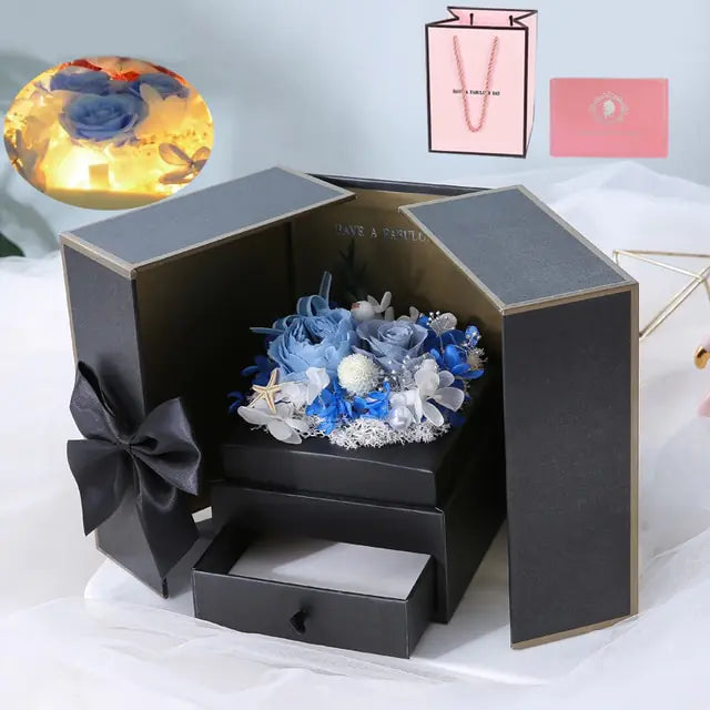 Gift Box - Rose Flower Eternal Love