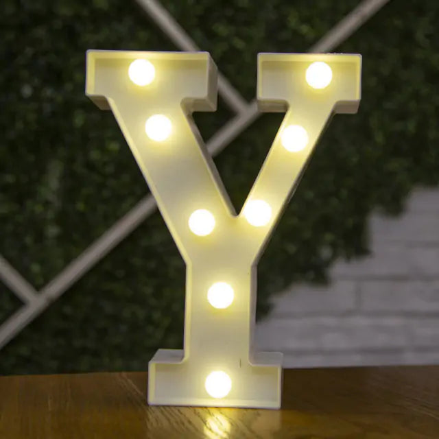 LED Alphabet Letter Lights