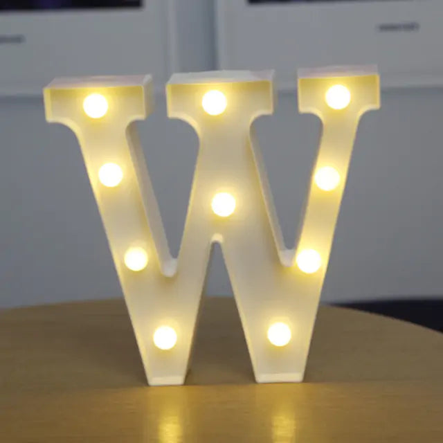 LED Alphabet Letter Lights