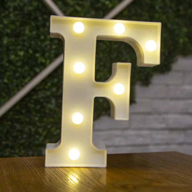 LED Alphabet Letter Lights