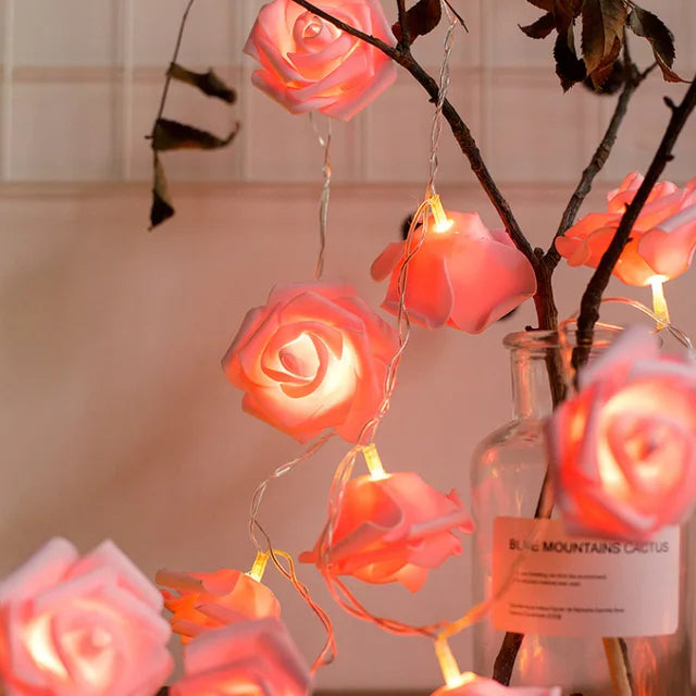 LED Magical Rose Blossom Lights