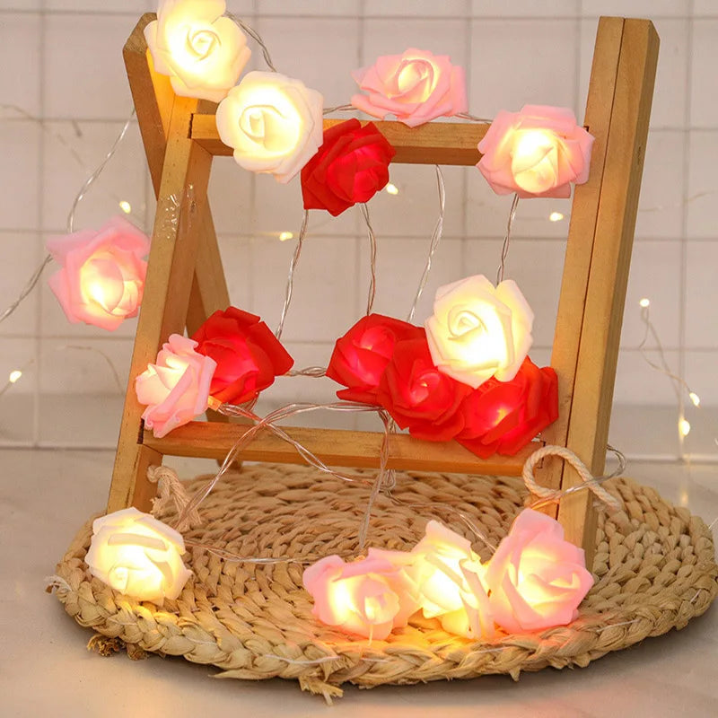 LED Magical Rose Blossom Lights