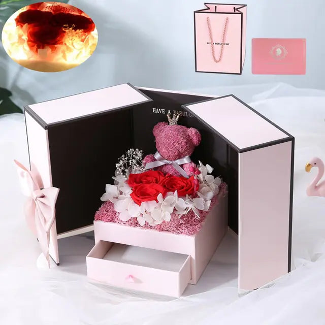 Gift Box - Rose Flower Eternal Love