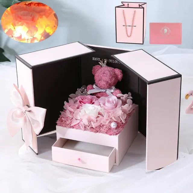 Gift Box - Rose Flower Eternal Love