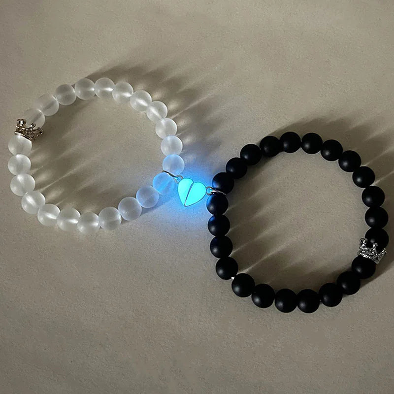 Royal Heart Glow Bracelets