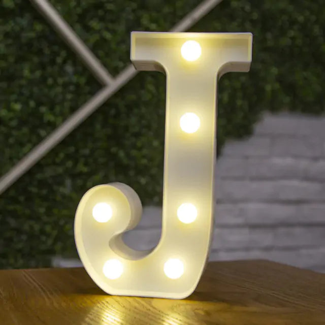 LED Alphabet Letter Lights