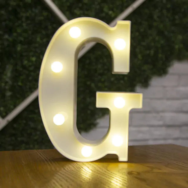 LED Alphabet Letter Lights