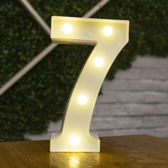 LED Alphabet Letter Lights