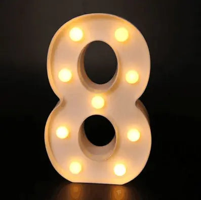 LED Stylish Alphabetic Lettering Lights