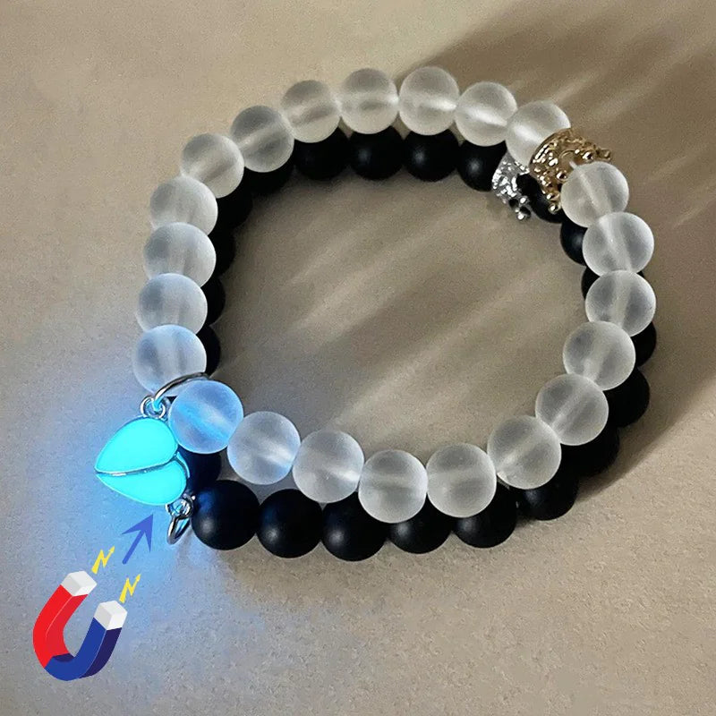 Royal Heart Glow Bracelets