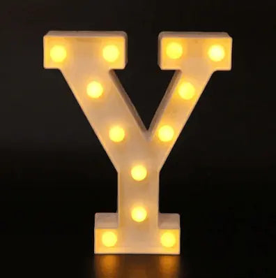 LED Stylish Alphabetic Lettering Lights