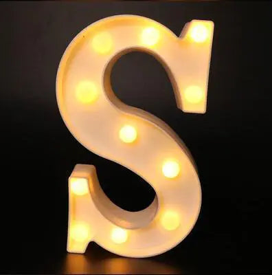 LED Stylish Alphabetic Lettering Lights