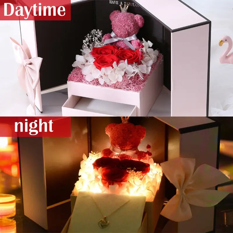 Gift Box - Rose Flower Eternal Love