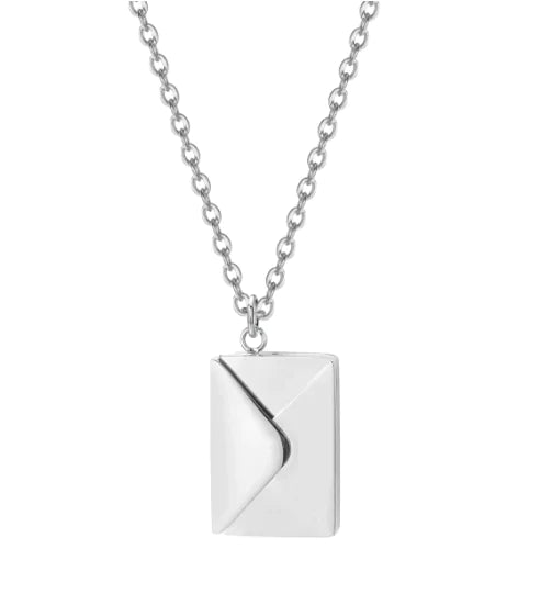 Necklace: Timeless Envelope Pendant