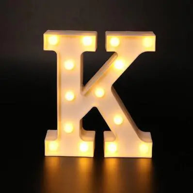 LED Stylish Alphabetic Lettering Lights