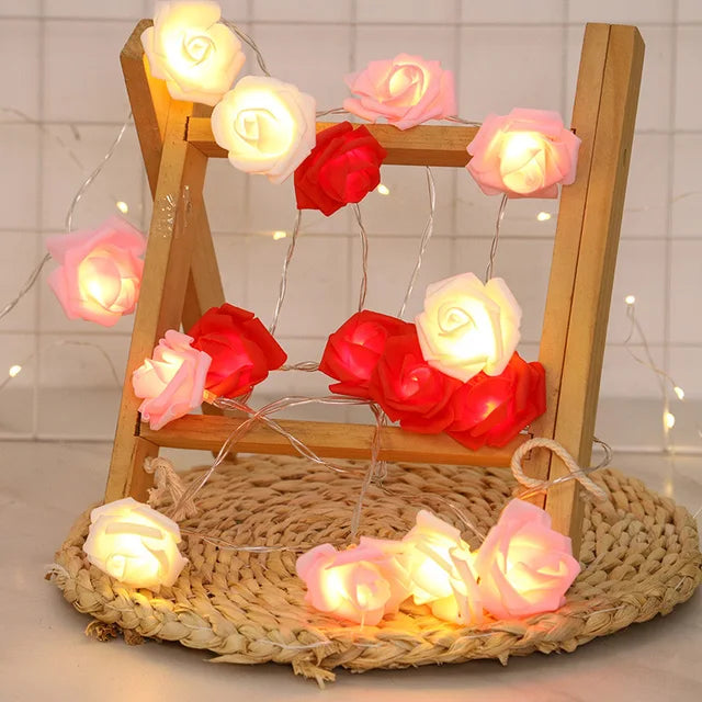 LED Magical Rose Blossom Lights