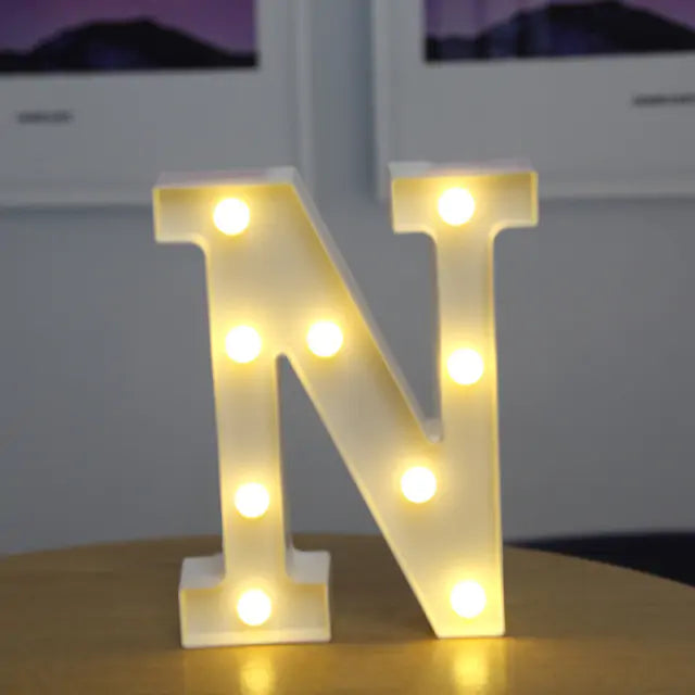 LED Alphabet Letter Lights