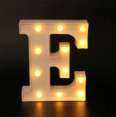 LED Stylish Alphabetic Lettering Lights