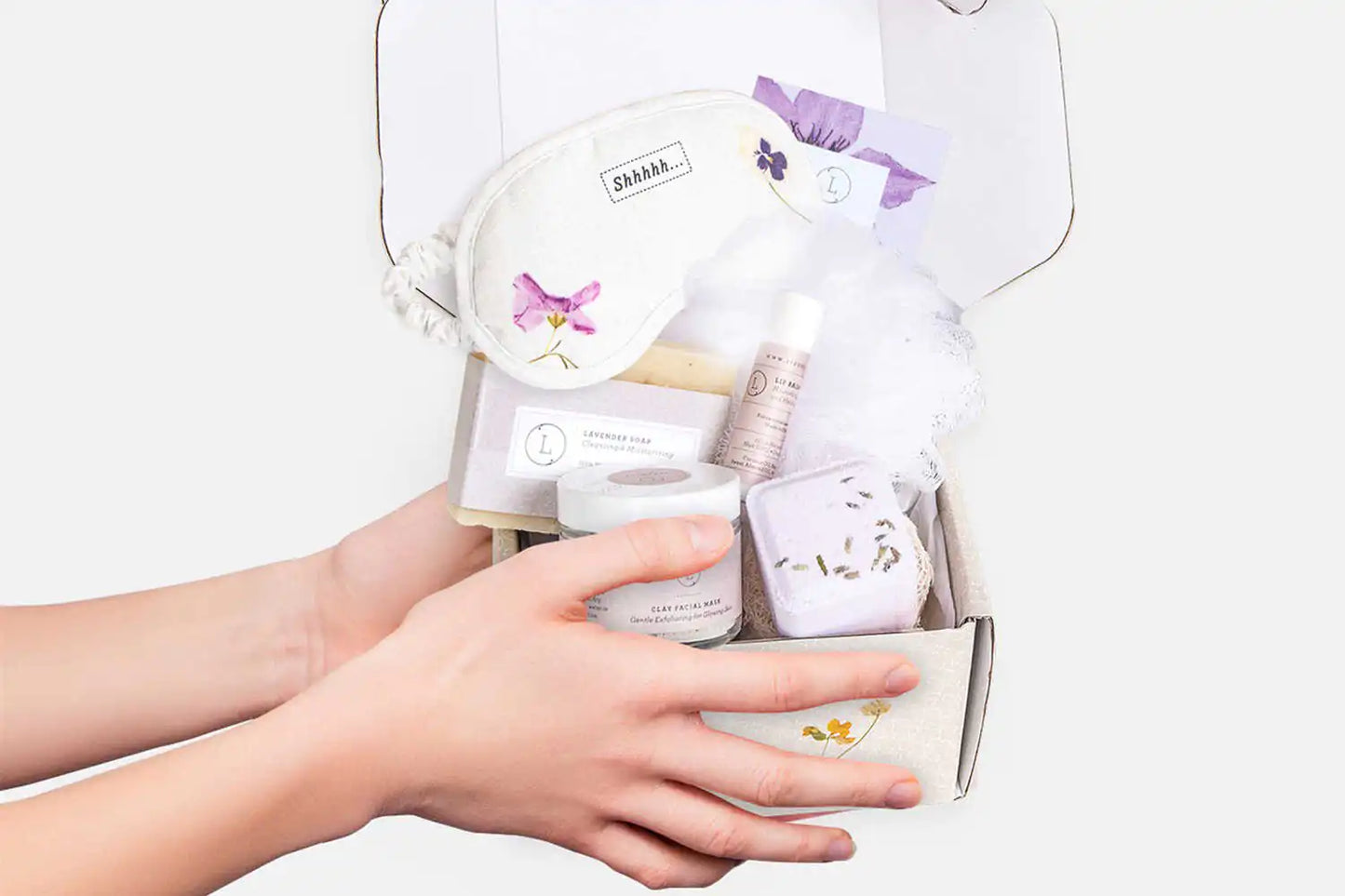 Gift Box: Organic Lavender Beauty Pack