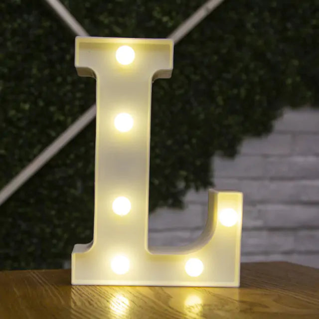 LED Alphabet Letter Lights