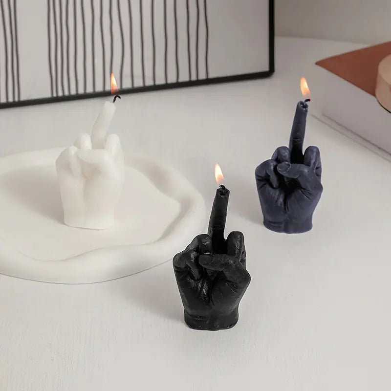 Scented Candles: Middle Finger Edition