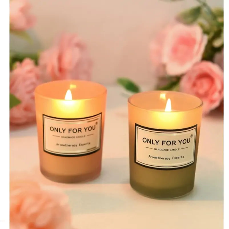 Scented Candle - Romantic Floral Aromatherapy