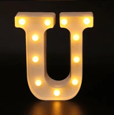 LED Stylish Alphabetic Lettering Lights