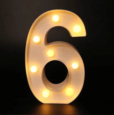 LED Stylish Alphabetic Lettering Lights