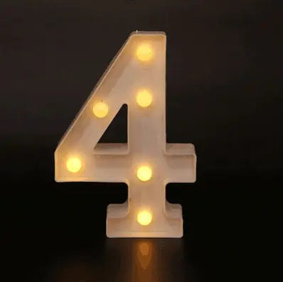 LED Stylish Alphabetic Lettering Lights