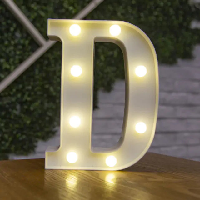 LED Alphabet Letter Lights