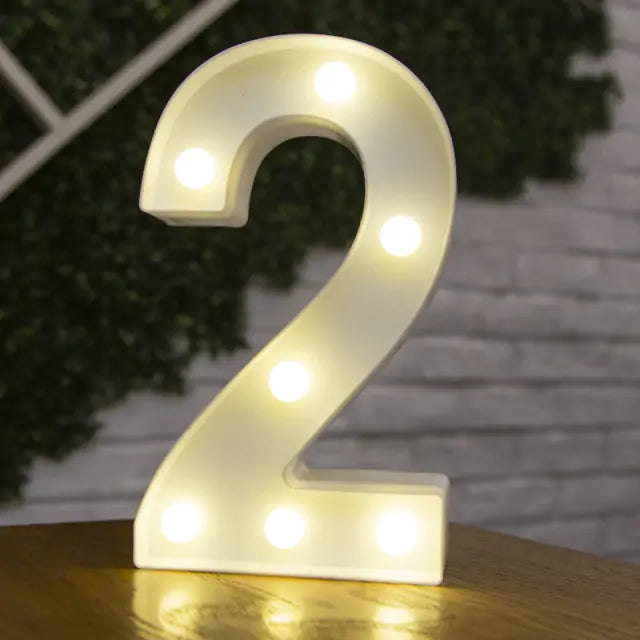 LED Alphabet Letter Lights