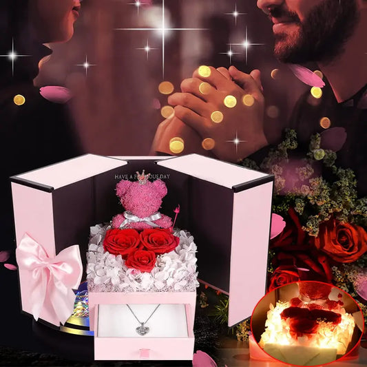 Gift Box - Rose Flower Eternal Love