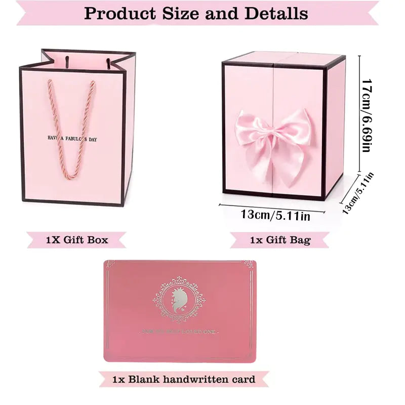 Gift Box - Rose Flower Eternal Love