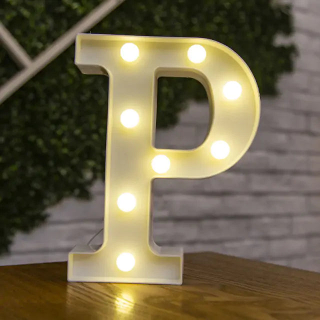 LED Alphabet Letter Lights