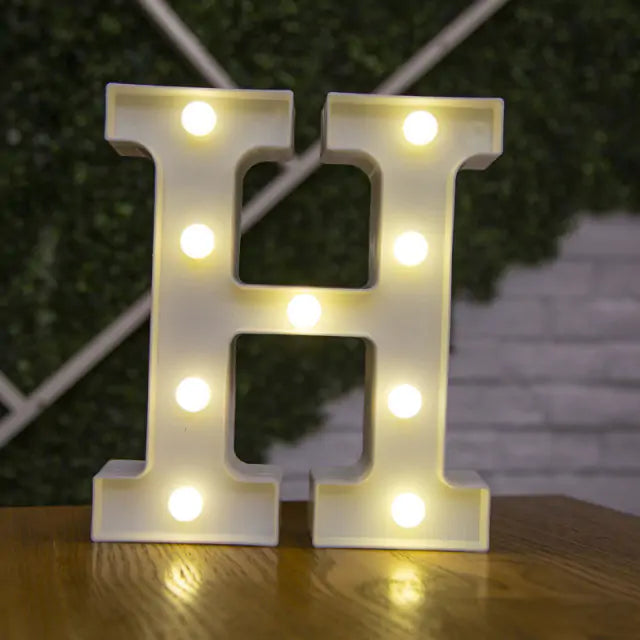 LED Alphabet Letter Lights