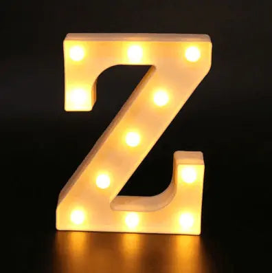 LED Stylish Alphabetic Lettering Lights