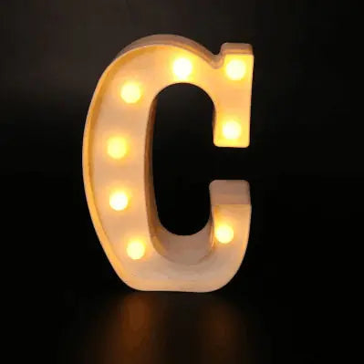 LED Stylish Alphabetic Lettering Lights