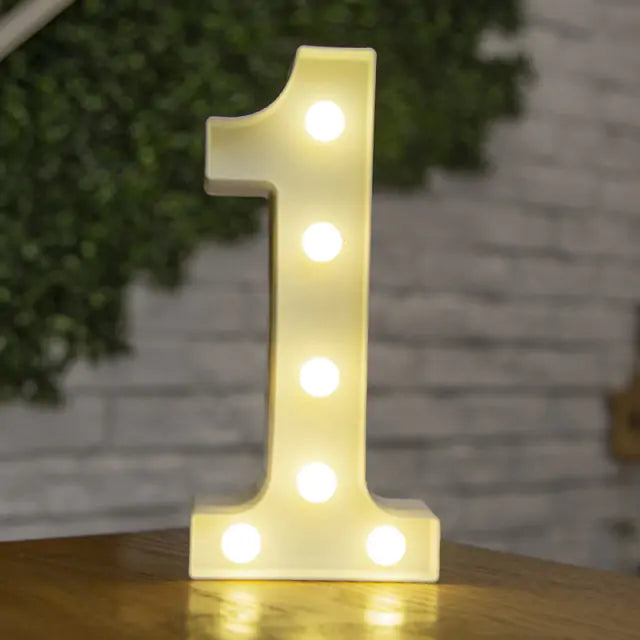 LED Alphabet Letter Lights