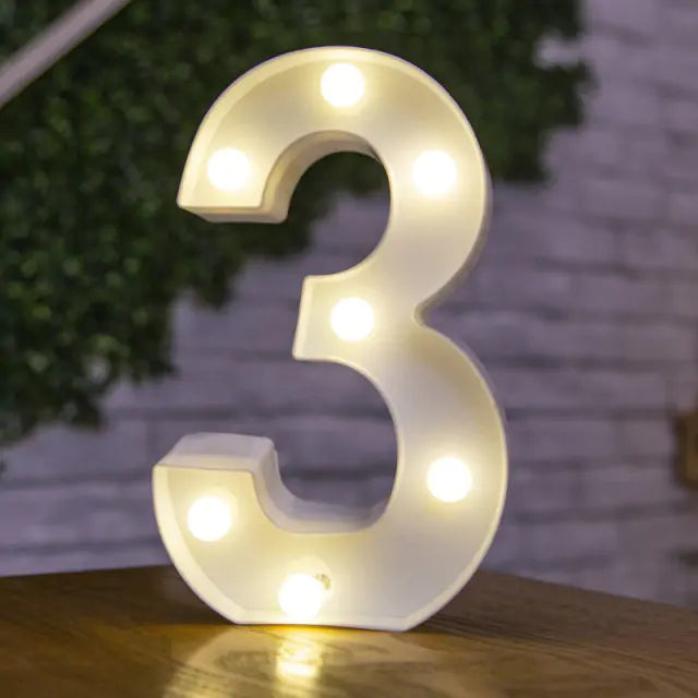 LED Alphabet Letter Lights