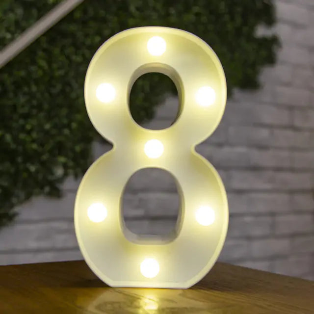 LED Alphabet Letter Lights