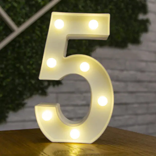 LED Alphabet Letter Lights