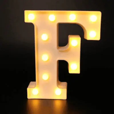 LED Stylish Alphabetic Lettering Lights