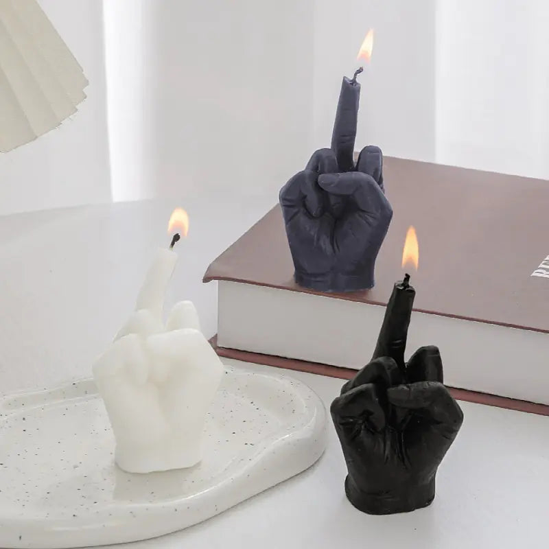 Scented Candles: Middle Finger Edition