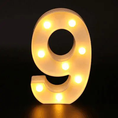 LED Stylish Alphabetic Lettering Lights