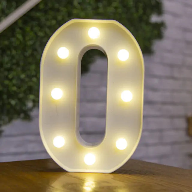 LED Alphabet Letter Lights