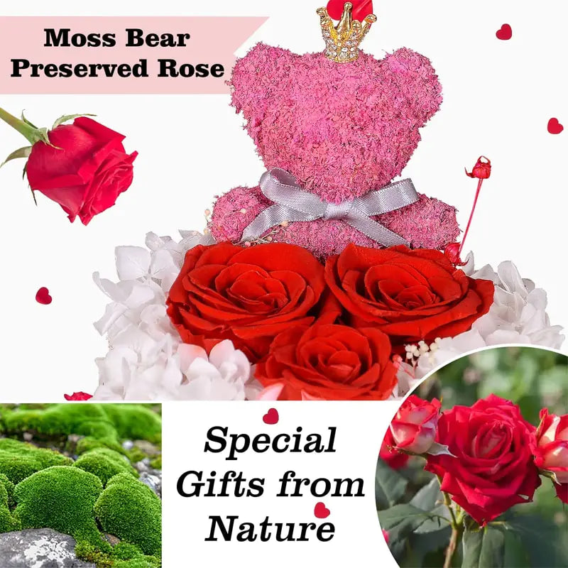 Gift Box - Rose Flower Eternal Love