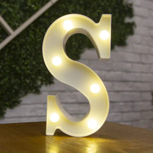 LED Alphabet Letter Lights