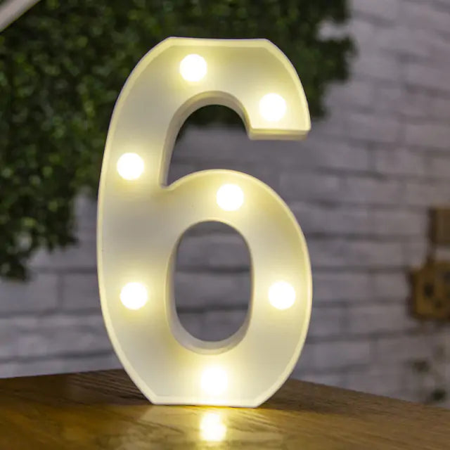 LED Alphabet Letter Lights